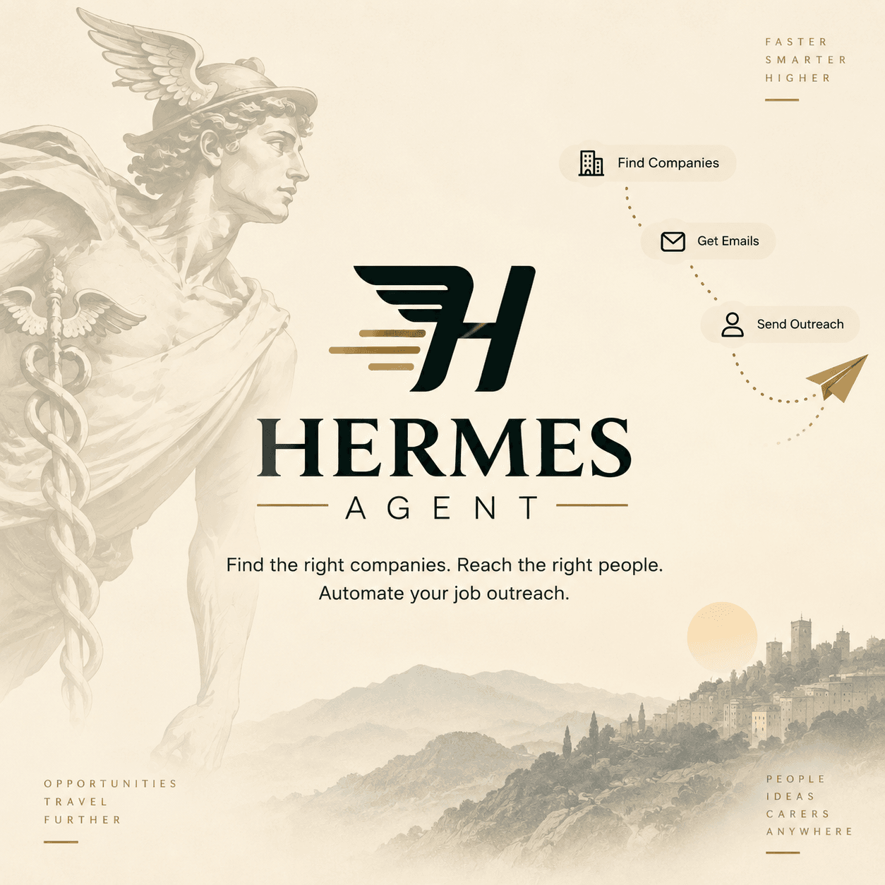 Hermes Job Outreach Agent project cover